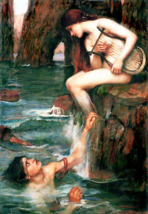 John William Waterhouse : The Siren