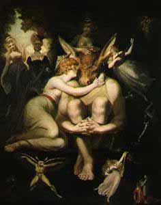 Henry Fuseli's Titania, Bottom and the Fairies